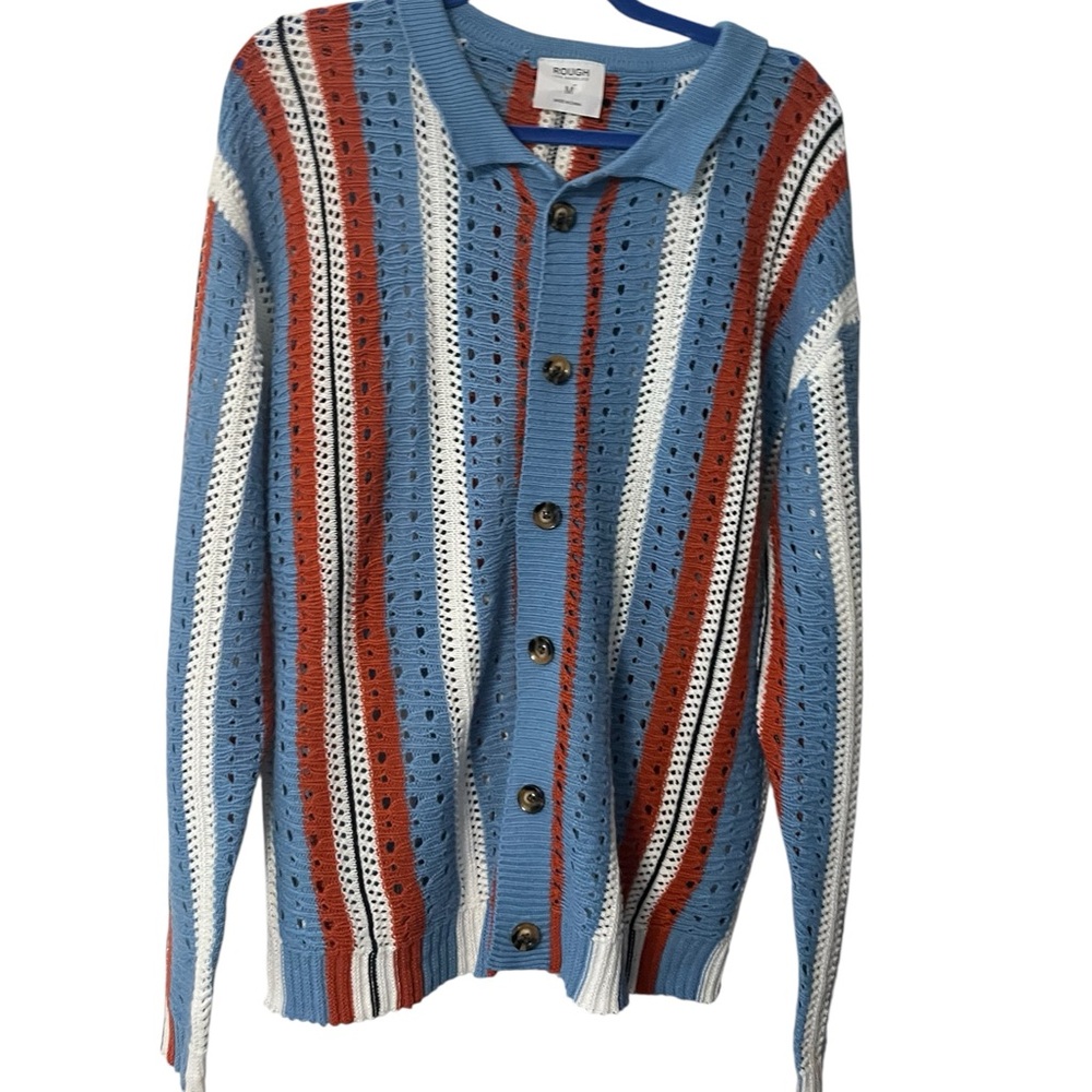 ROUGH stripe cardigan